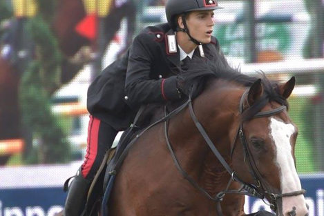 Filippo Bologni and Chopin second in GP / La Bagnaia / CSI***