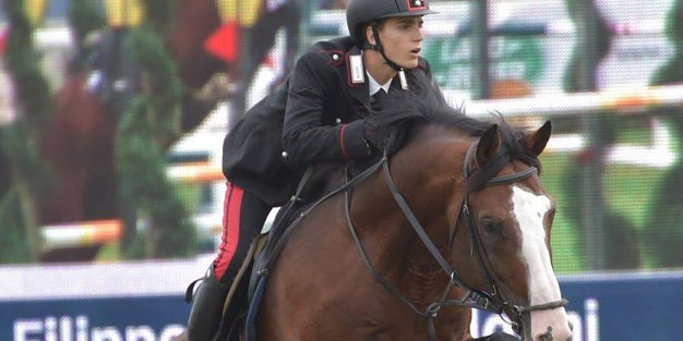 Filippo Bologni and Chopin second in GP / La Bagnaia / CSI***