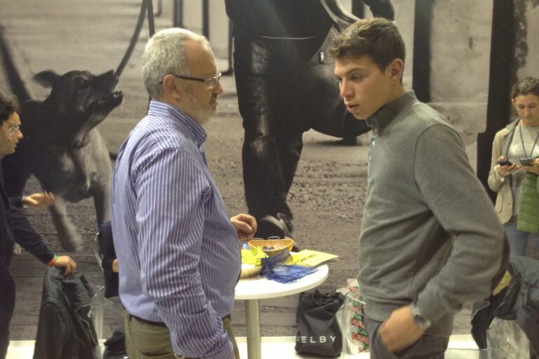 Marcello Manganotti con Pariani.