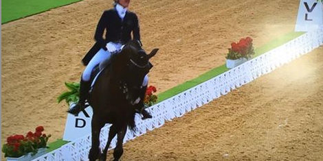 Silvia RIzzo and Pariani Sal in Doha.