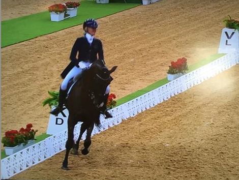 Silvia RIzzo and Pariani Sal in Doha.