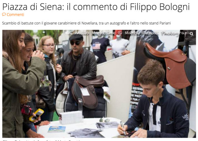 PIAZZA DI SIENA_filippo bolgoni_cavallo magazine